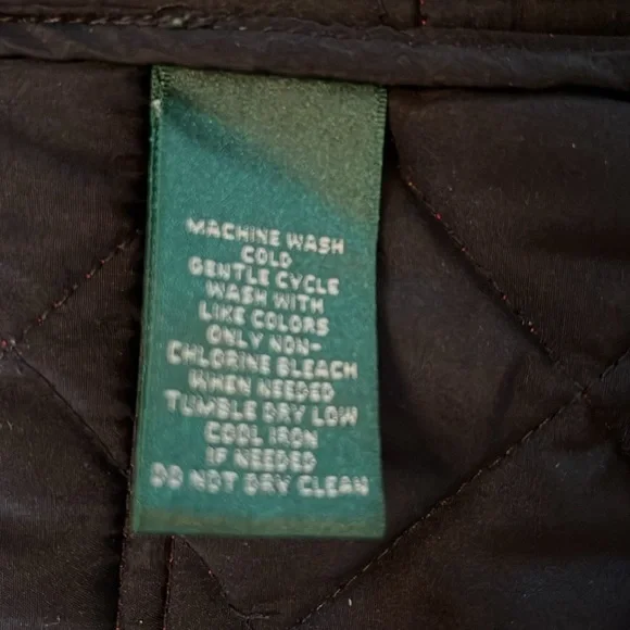 Ralph Lauren  NWT Vest   Quilted Red/ black lining                    Size SP - Picture 11 of 12